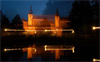 Schloss Weinberg  bei Nacht